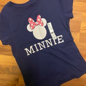 NWT Navy Minnie Mouse Tee, medium